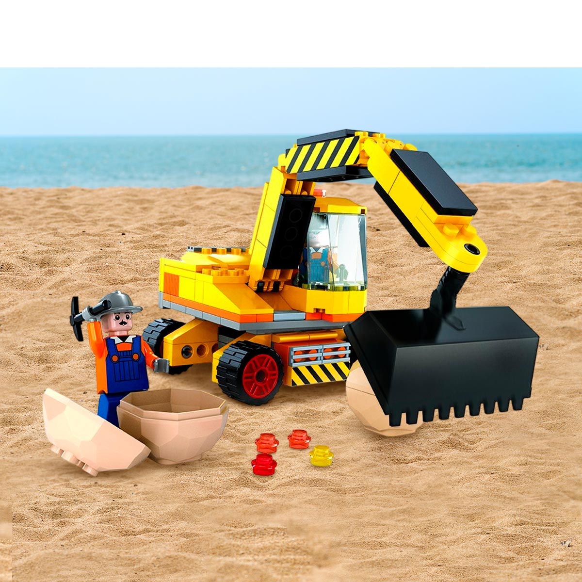 Miniatura 2 de Excavadora Armable 167 Piezas MG22502